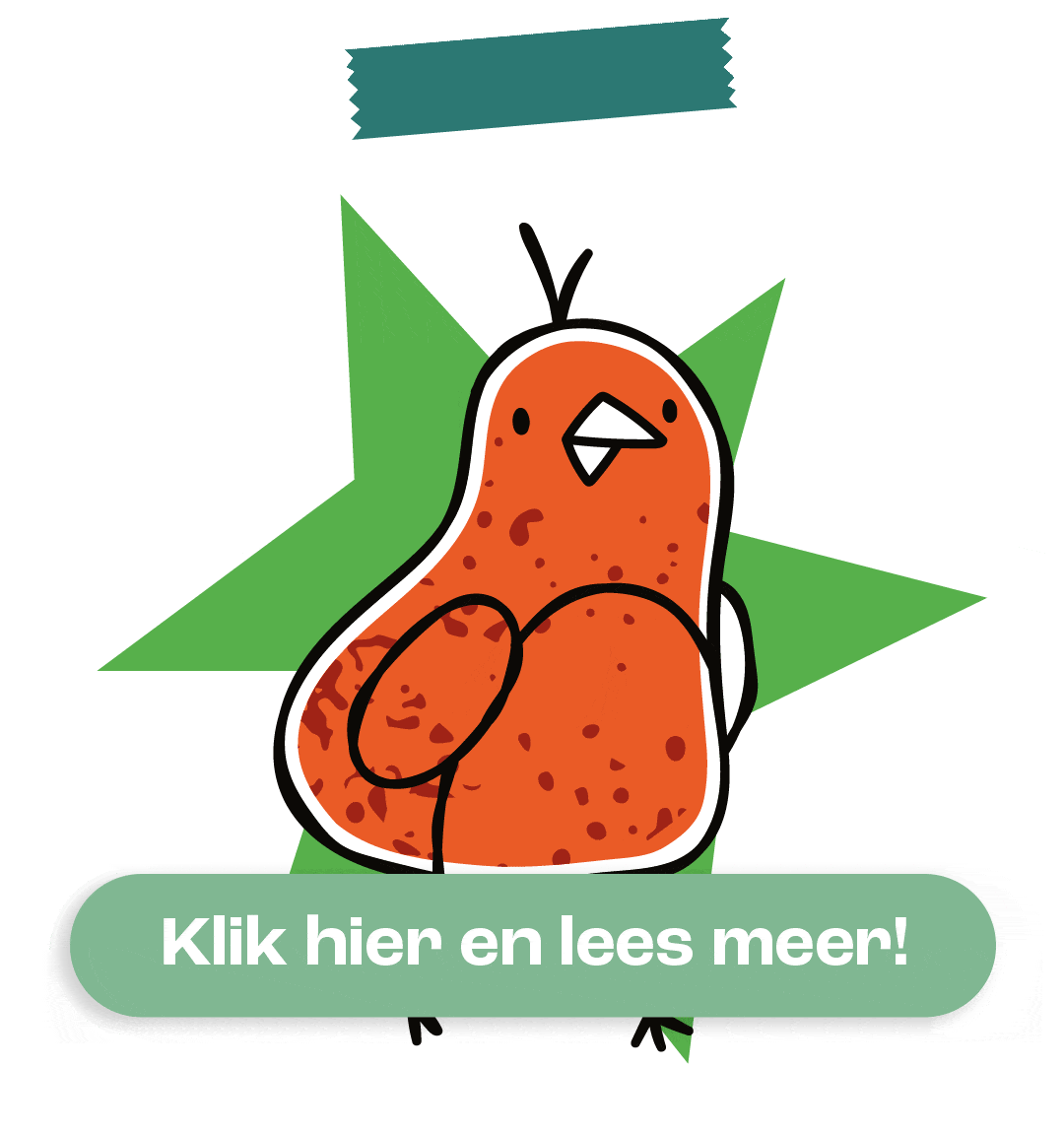 Grafisch vormgegeven illustratie als onderdeel van een op maat gemaakte huisstijl voor een bedrijf.