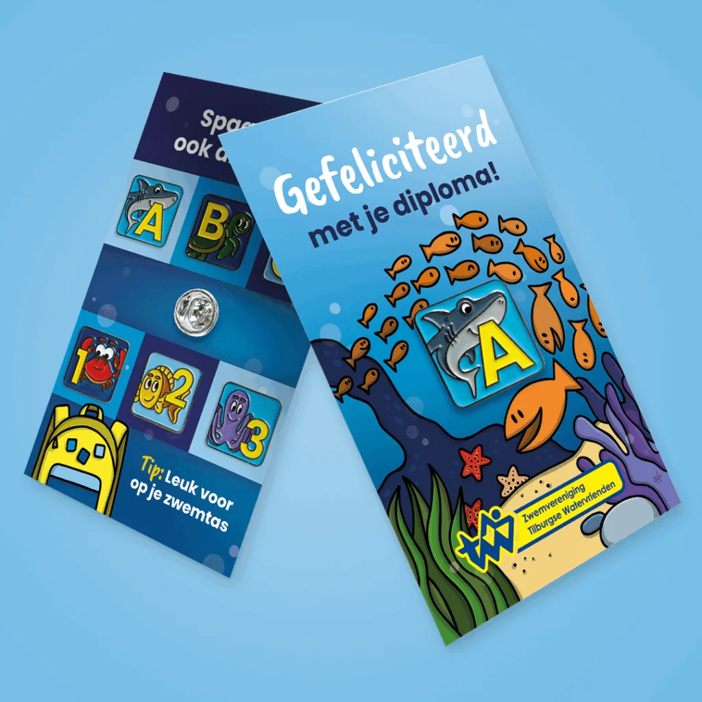 Grafische illustratie afgestemd op de visuele branding van een onderneming.