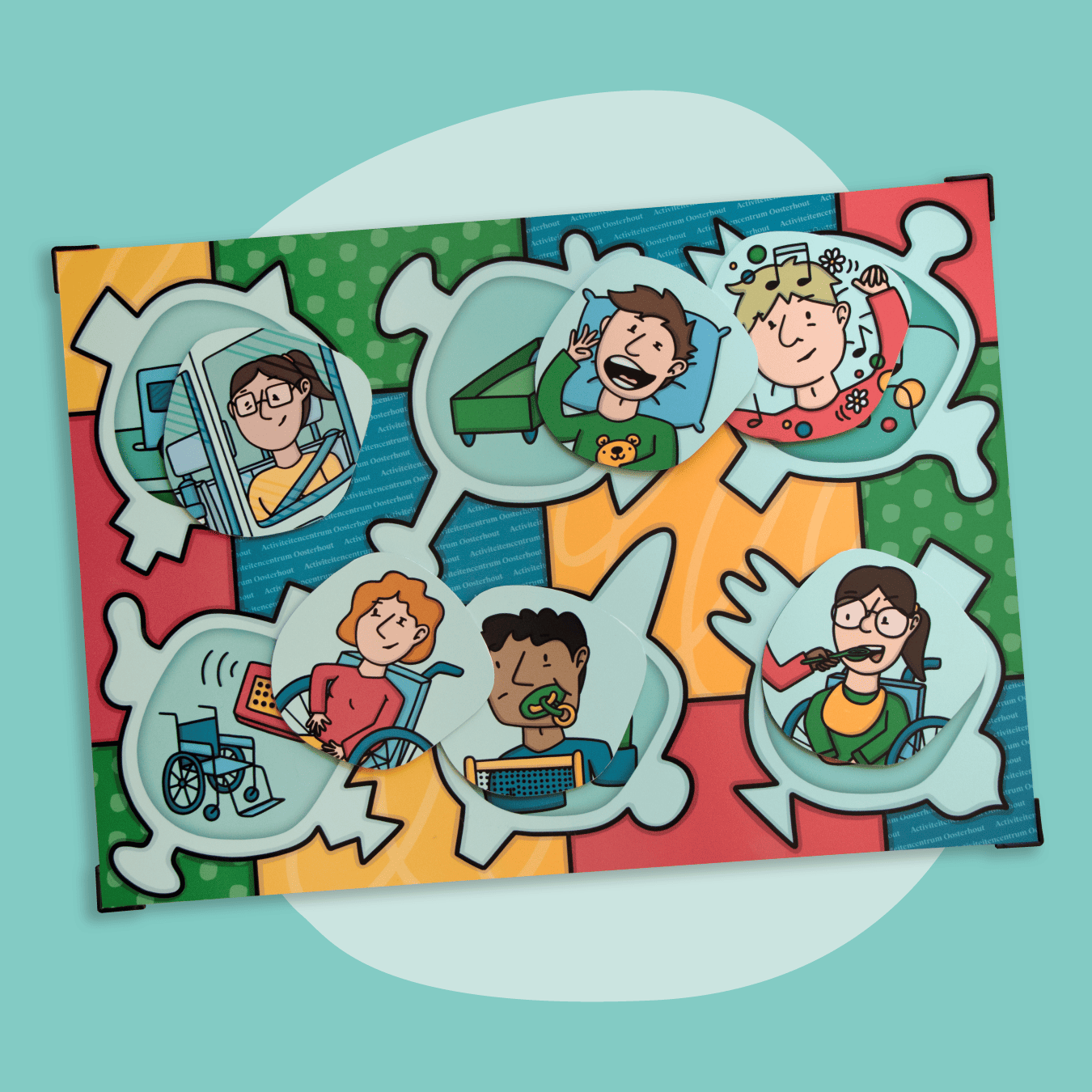 Beeld interactieve praatplaat vierkant